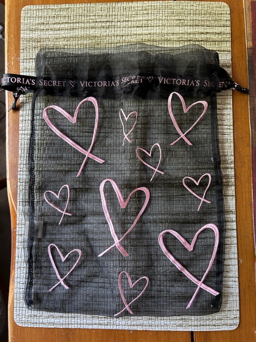 Victoria’s Secret lingerie laundry bag ~ EUC